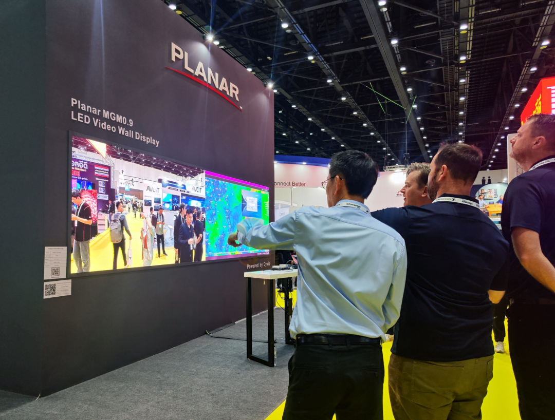 InfoComm Asia | 南宫NG·28(中国)相信品牌力量Planar全球首发第四代Micro LED智能一体机