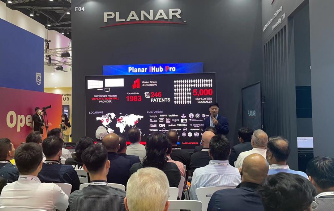 InfoComm Asia | 南宫NG·28(中国)相信品牌力量Planar全球首发第四代Micro LED智能一体机