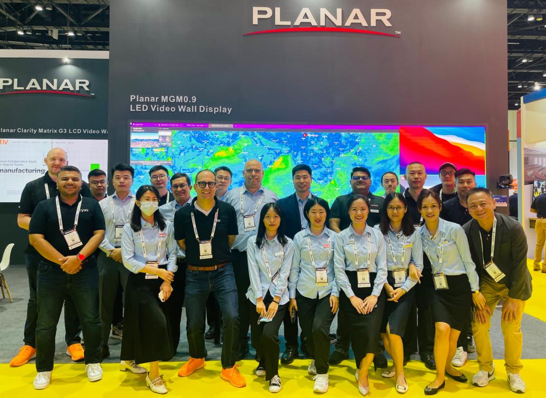 InfoComm Asia | 南宫NG·28(中国)相信品牌力量Planar全球首发第四代Micro LED智能一体机