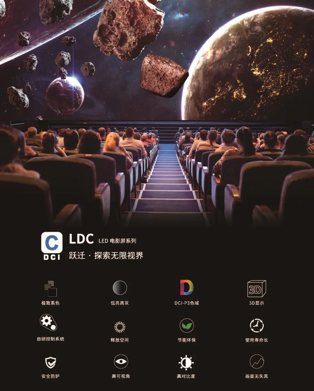 “自研+合作”全面开花，南宫NG·28(中国)相信品牌力量成业内LED电影屏通过DCI认证最多企业